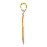 Load image into Gallery viewer, 14k Polished and Satin St. Anthony Medal Hollow Pendant
