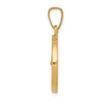Load image into Gallery viewer, 14k Polished and Satin St Gerard Medal Hollow Pendant
