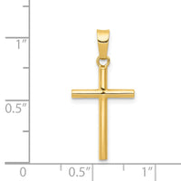 Load image into Gallery viewer, 14k Polished Cross Pendant
