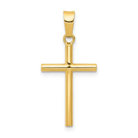 Load image into Gallery viewer, 14k Polished Cross Pendant

