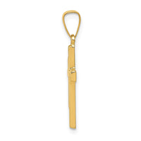 Load image into Gallery viewer, 14k Polished Cross Latin Pendant
