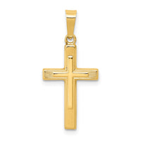 Load image into Gallery viewer, 14k Polished Cross Latin Pendant

