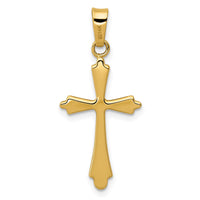 Load image into Gallery viewer, 14k Polished Cross Pendant
