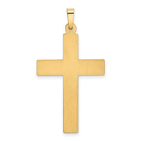 Load image into Gallery viewer, 14k Polished Cross Pendant
