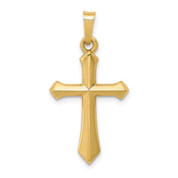 Load image into Gallery viewer, 14k Polished Cross Pendant
