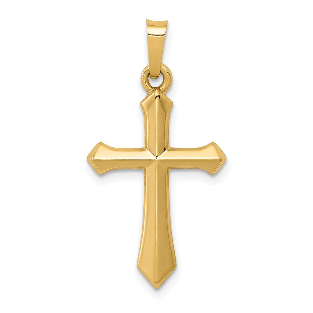 14k Polished Cross Pendant