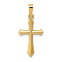 Load image into Gallery viewer, 14k Polished Cross Pendant
