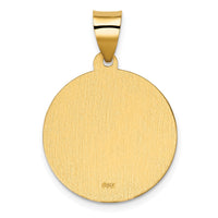 Load image into Gallery viewer, 14K Polished / Satin Hollow Spanish St. Jude Thaddeus Medal

