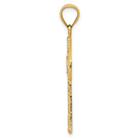 Load image into Gallery viewer, 14K D/C Cross Pendant
