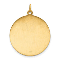 Load image into Gallery viewer, 14k Solid Polished/Satin Large Round St. Jude Thaddeus Medal
