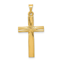 Load image into Gallery viewer, 14k Polished Latin Cross Pendant
