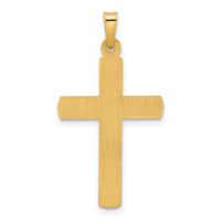 Load image into Gallery viewer, 14k Two-Tone Hollow Crucifix Pendent
