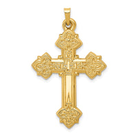 Load image into Gallery viewer, 14k Hollow Cross Pendant
