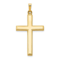 Load image into Gallery viewer, 14k Hollow Cross Pendant
