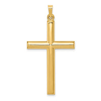 Load image into Gallery viewer, 14k Hollow Cross Pendant
