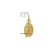 Load image into Gallery viewer, 14k Miraculous Medal Charm
