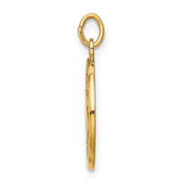 Load image into Gallery viewer, 14k Jesus, Mary, Joseph Medal Charm
