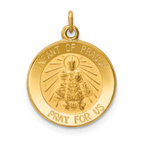 Load image into Gallery viewer, 14k Infant of Prague Medal Charm
