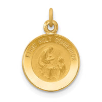 Load image into Gallery viewer, 14k First Communion Medal Charm
