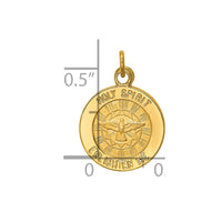 Load image into Gallery viewer, 14k Holy Spirit Medal Charm
