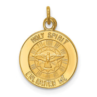 Load image into Gallery viewer, 14k Holy Spirit Medal Charm
