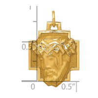 Load image into Gallery viewer, 14k Jesus Charm
