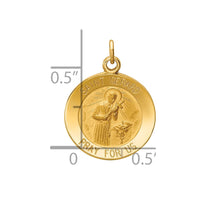 Load image into Gallery viewer, 14k Saint Gerard Medal Charm
