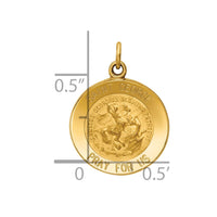 Load image into Gallery viewer, 14k Saint George Medal Charm
