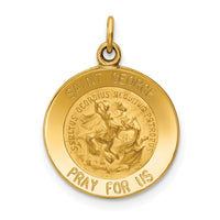 Load image into Gallery viewer, 14k Saint George Medal Charm
