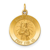 Load image into Gallery viewer, 14k Saint Roch Medal Charm
