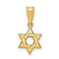 Load image into Gallery viewer, 14k Star of David Pendant
