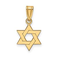 Load image into Gallery viewer, 14k Star of David Pendant
