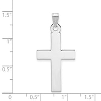Load image into Gallery viewer, 14k White Gold Cross Pendant
