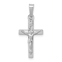 Load image into Gallery viewer, 14k White Gold INRI Crucifix Charm

