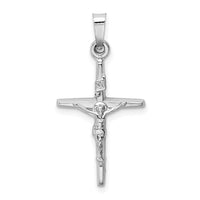 Load image into Gallery viewer, 14k White Gold INRI Crucifix Charm
