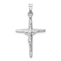 Load image into Gallery viewer, 14k White Gold INRI Crucifix Charm
