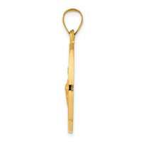 Load image into Gallery viewer, 14k Saint Jude Medal Hollow Pendant
