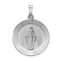 Load image into Gallery viewer, 14k White Gold Miraculous Medal
