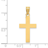 Load image into Gallery viewer, 14K Polished Cross Charm

