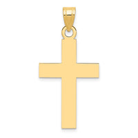 Load image into Gallery viewer, 14k Polished Cross Charm
