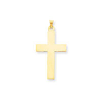 Load image into Gallery viewer, 14K Polished Cross Charm
