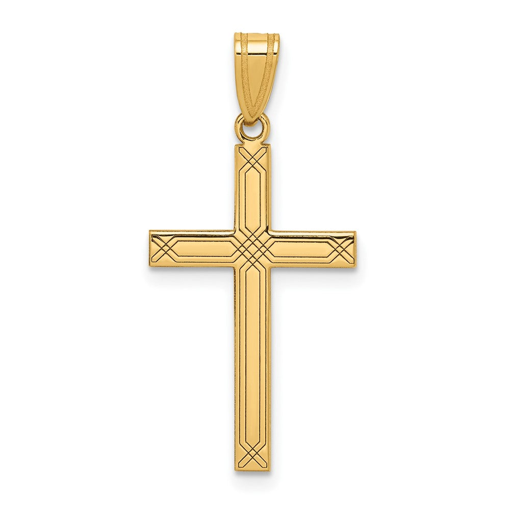 14k Cross Pendant