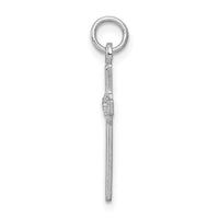 Load image into Gallery viewer, 14k White Gold Cross Charm
