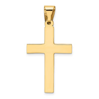 Load image into Gallery viewer, 14k Polished Cross Pendant
