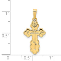Load image into Gallery viewer, 14k Eastern Orthodox Cross Charm
