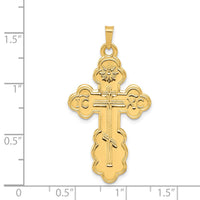 Load image into Gallery viewer, 14k Eastern Orthodox Cross Pendant
