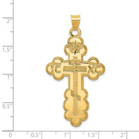Load image into Gallery viewer, 14k Eastern Orthodox Cross Pendant
