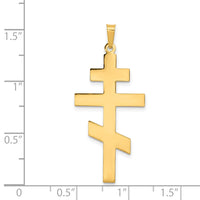 Load image into Gallery viewer, 14k Eastern Orthodox Cross Pendant
