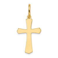 Load image into Gallery viewer, 14k Polished Cross Charm
