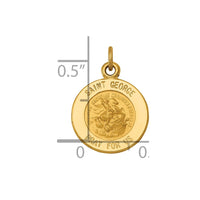 Load image into Gallery viewer, 14k Saint George Medal Charm
